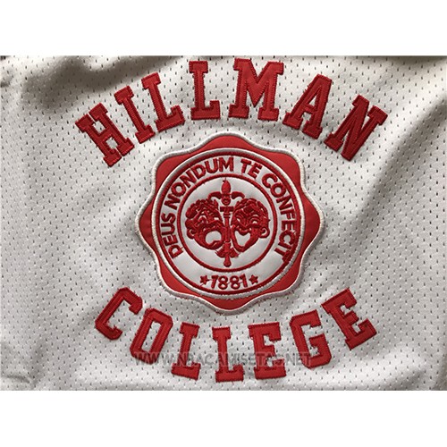 Camiseta Pelicula Hillman College Dwayne Wayne NO 9 Blanco